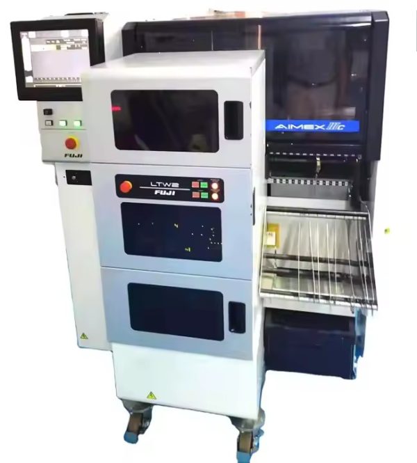 SMT  Automatic PICK AND PLACE FUJI AIMEX III with LTW2 Tray assembly Chip Mounter Electronics Manufacturing smd mounting machine